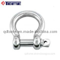 Stainless Steel European Type Bow Shackle with Screw Pin